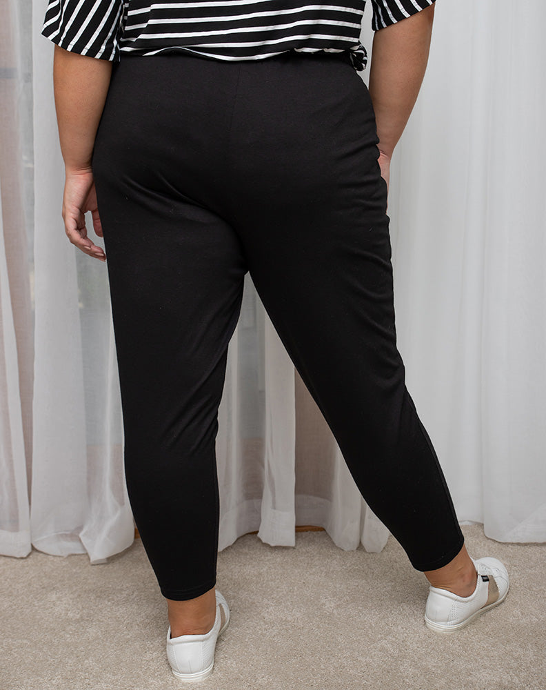 Everyday Slouch Pant -Black