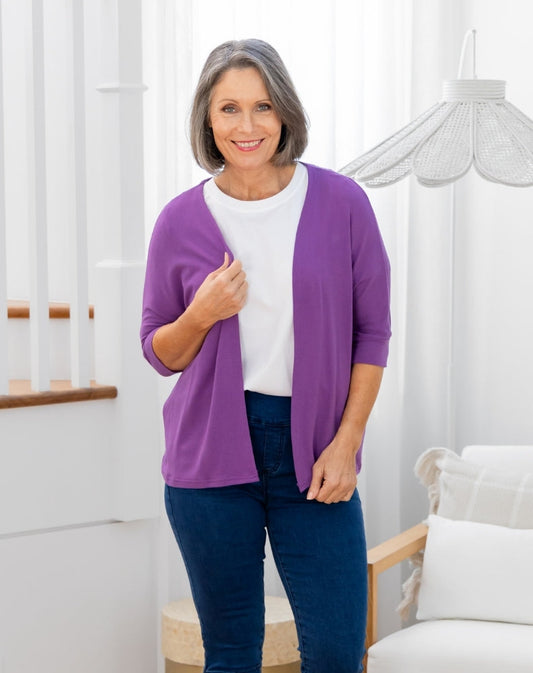 Slouch Shrug - Mauve