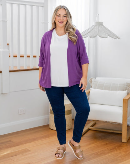 Slouch Shrug - Mauve