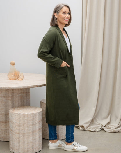 Maxine Cardi - Olive