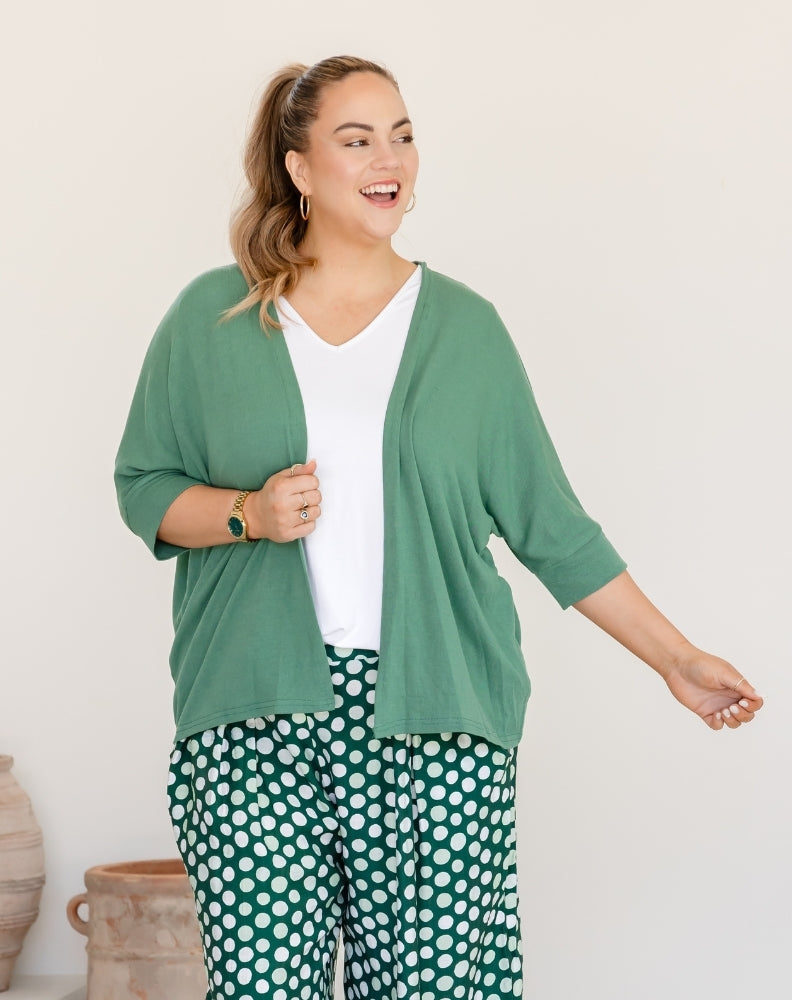 Slouch Shrug - Sage