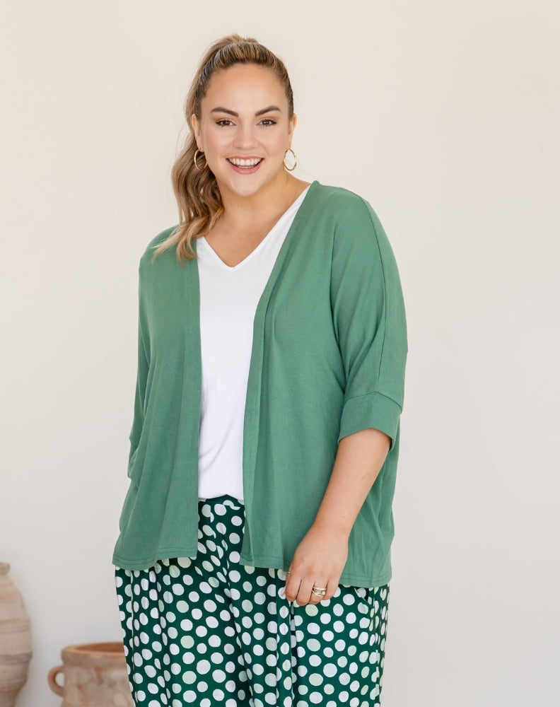 Slouch Shrug - Sage