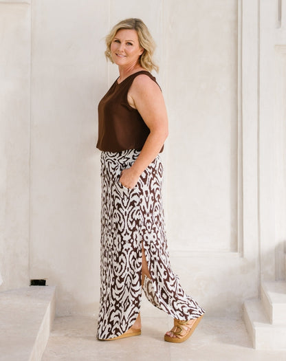 Resort Midi Skirt - Cocoa Tribe