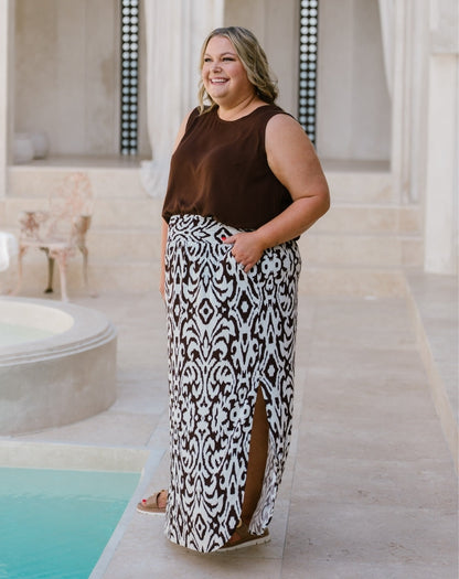 Resort Midi Skirt - Cocoa Tribe
