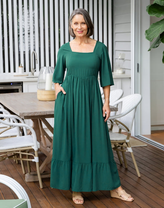 Kalani Dress - Forest