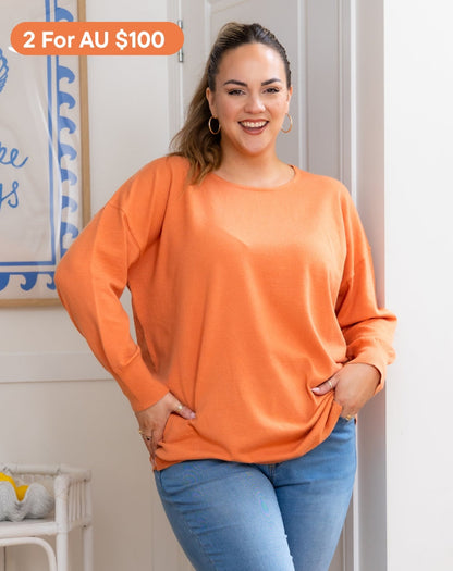 Bailey Tunic Knit - Melon