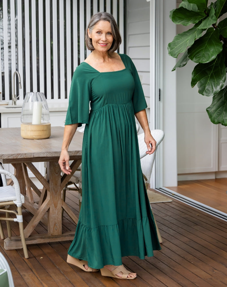 Kalani Dress - Forest