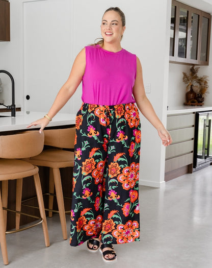 Darcy Pant  - Sunset Garden