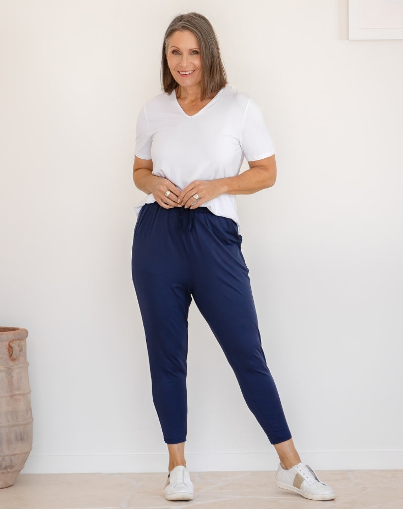 Slouch Pant - Navy