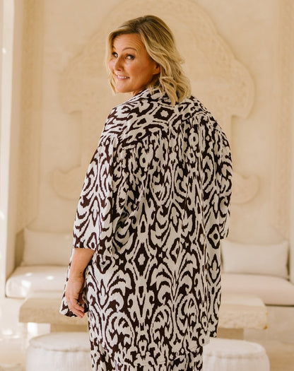 Millie Oversized Top - Cocoa Tribe