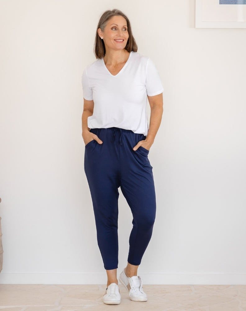 Slouch Pant - Navy