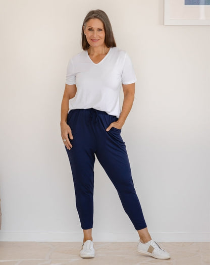 Slouch Pant - Navy