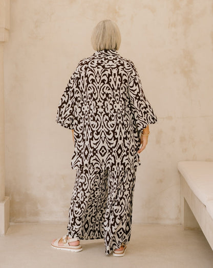 Millie Oversized Top - Cocoa Tribe