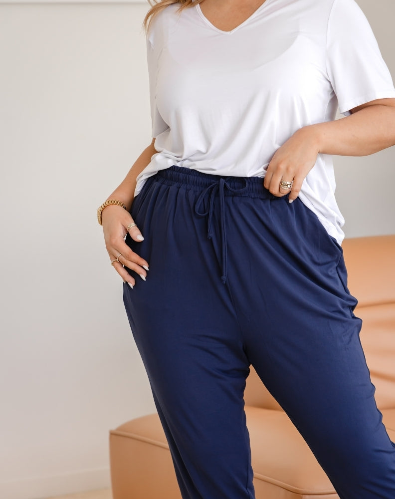 Slouch Pant - Navy