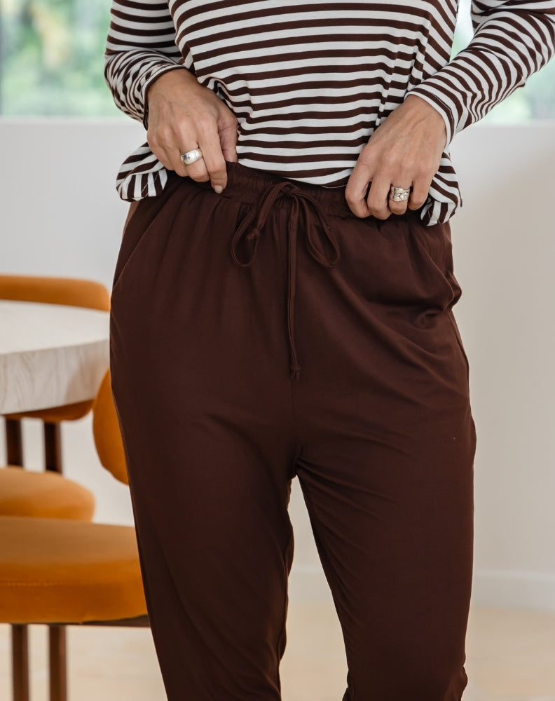 Slouch Pant - Chocolate