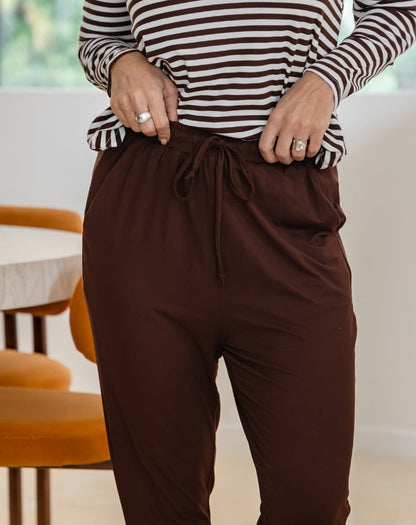 Slouch Pant - Chocolate