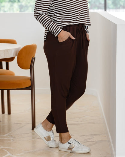 Slouch Pant - Chocolate