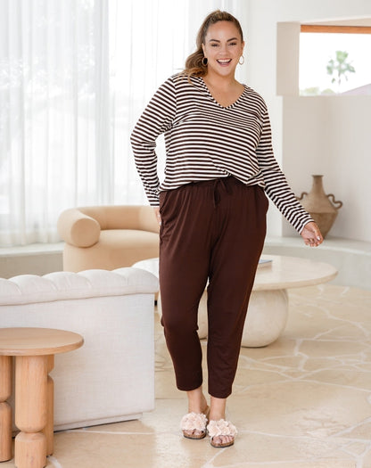 Slouch Pant - Chocolate