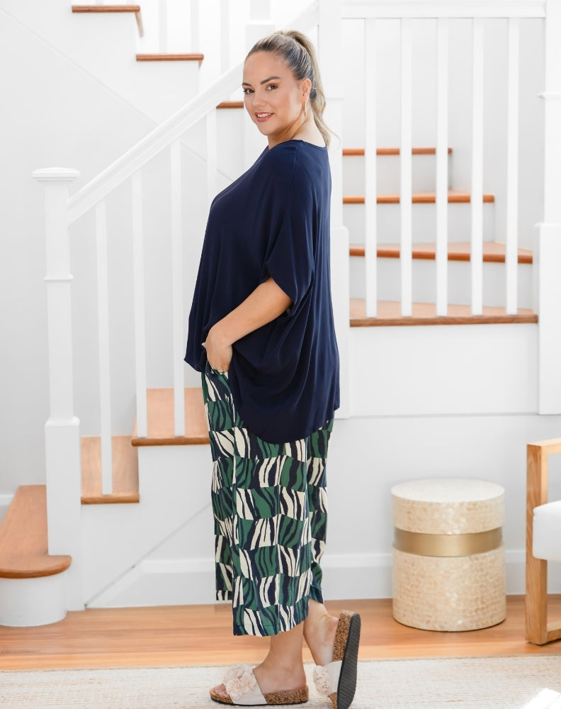 Kitty Top - Navy