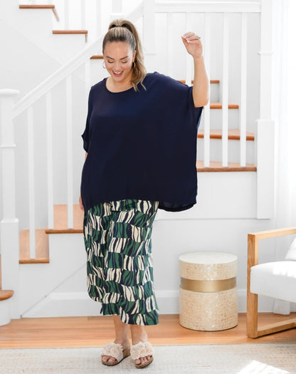 Kitty Top - Navy
