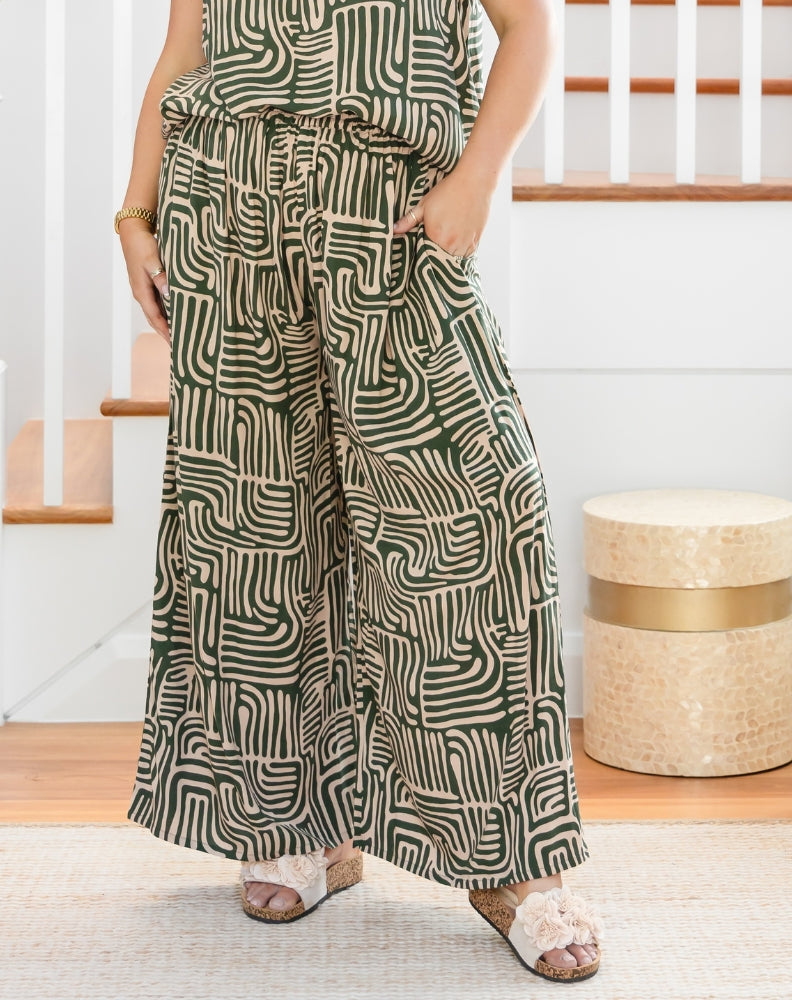 Morgan Pants - Sketch Print