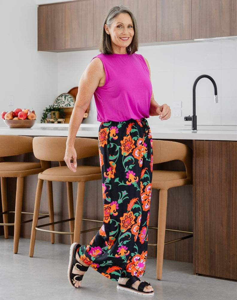 Darcy Pant  - Sunset Garden