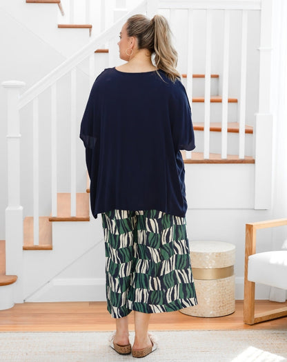 Kitty Top - Navy