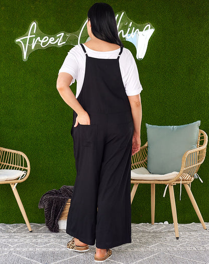 Rayon Overall -Black