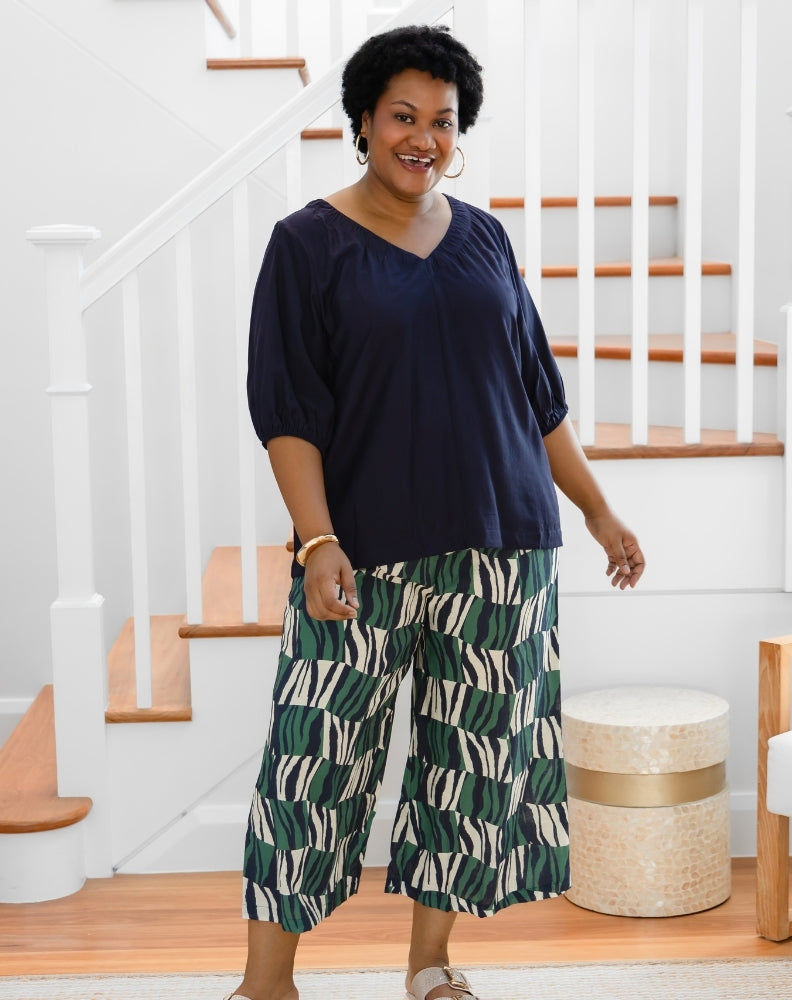 Lucy Top - Navy