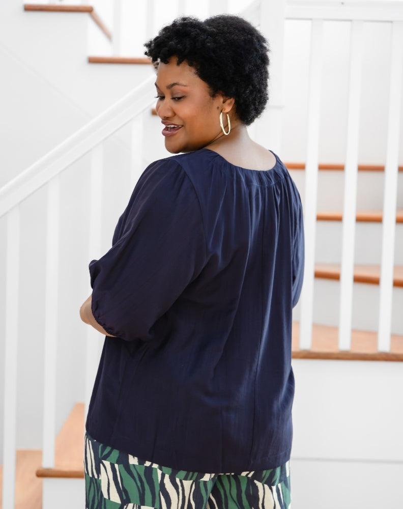 Lucy Top - Navy