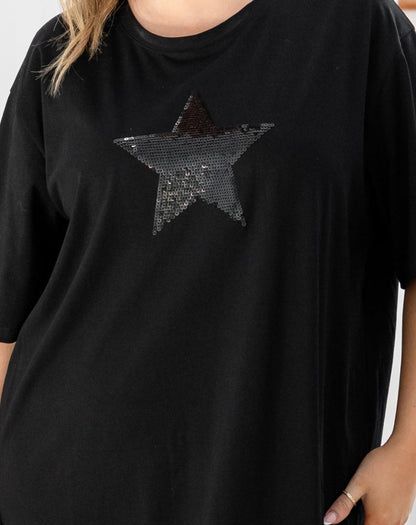 Sequin Dress - Black