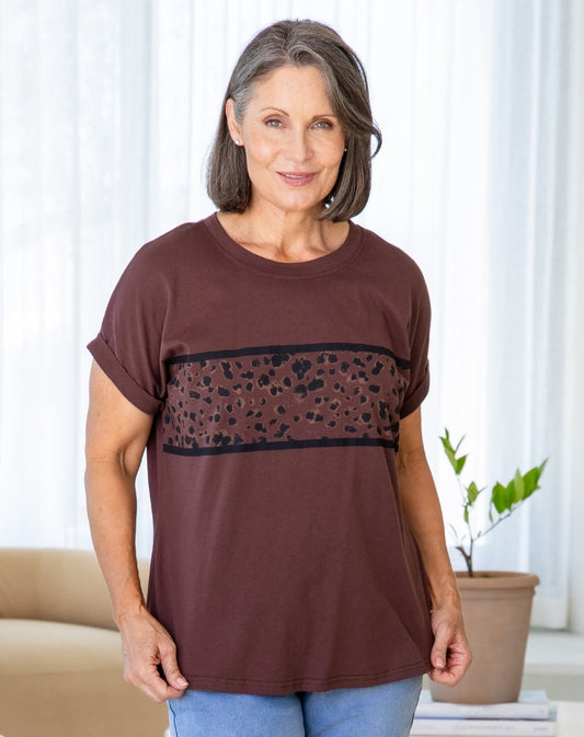 Animal Print Tee