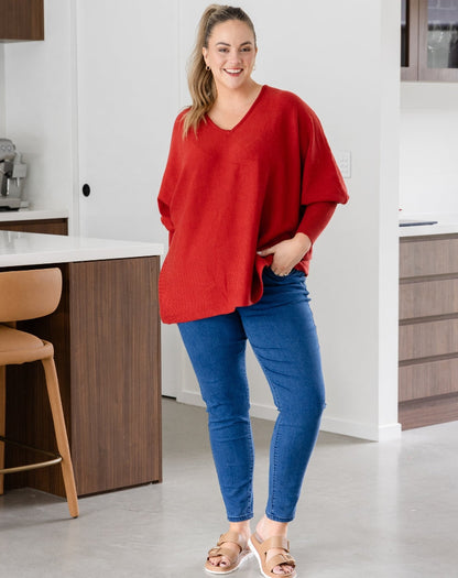 Amy Knit - Mulberry
