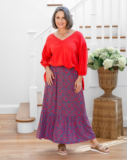 Danielle Skirt - Melon Crush