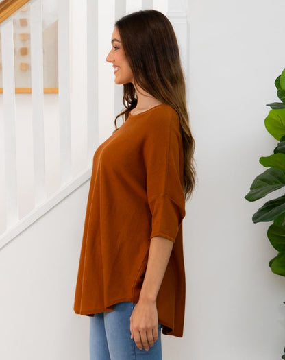 Batwing Knit - Fudge