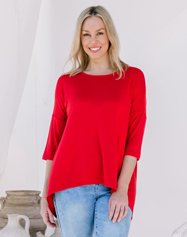 Spring Tee -Red