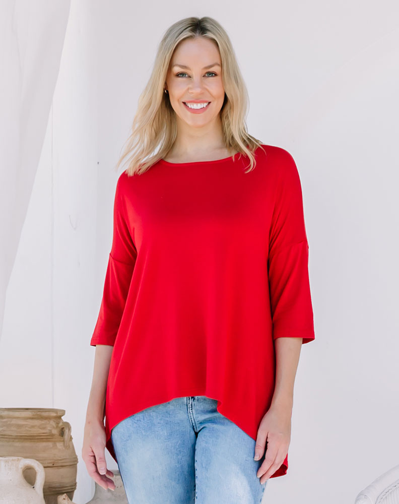 Spring Tee -Red