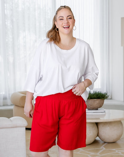 Brunswick Shorts - Red