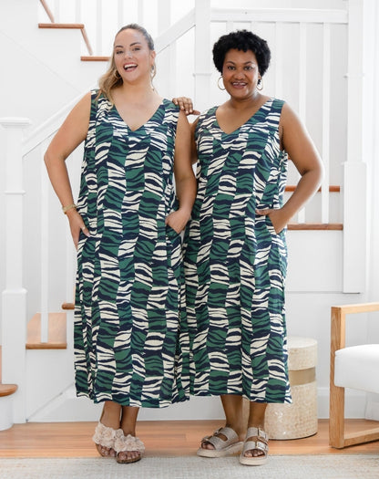 Josie Dress - Evergreen