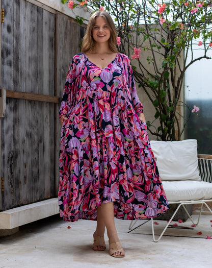 Jackson Dress - Lilac Floral