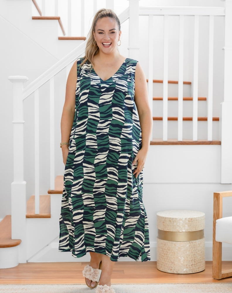 Josie Dress - Evergreen