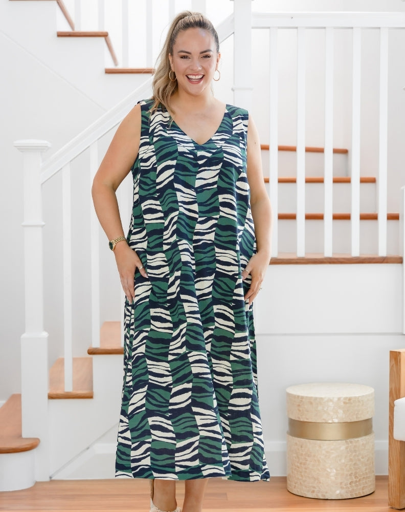 Josie Dress - Evergreen