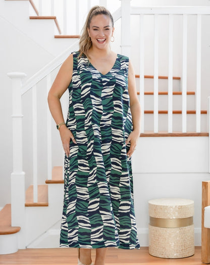Josie Dress - Evergreen