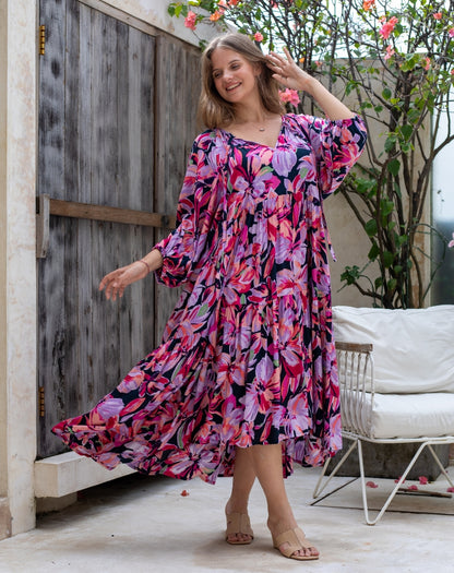 Jackson Dress - Lilac Floral