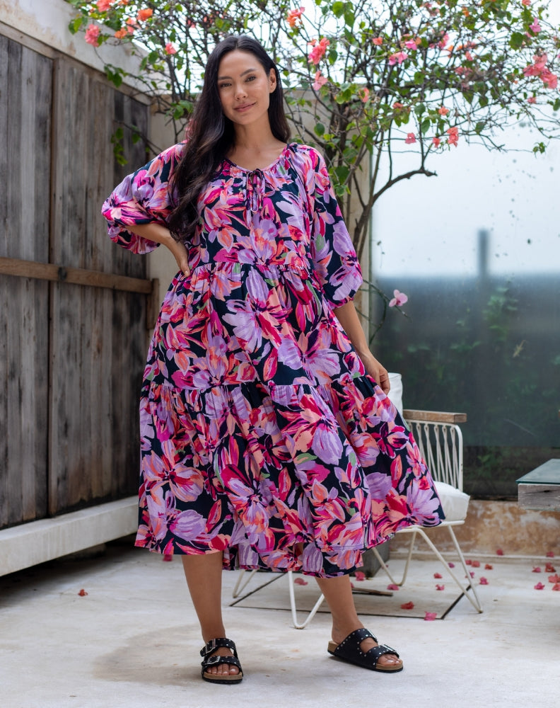 Jackson Dress - Lilac Floral