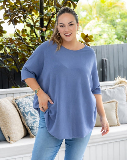 Batwing Knit - Lilac