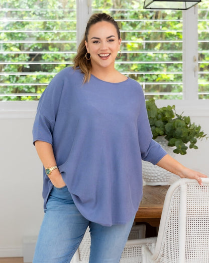Batwing Knit - Lilac