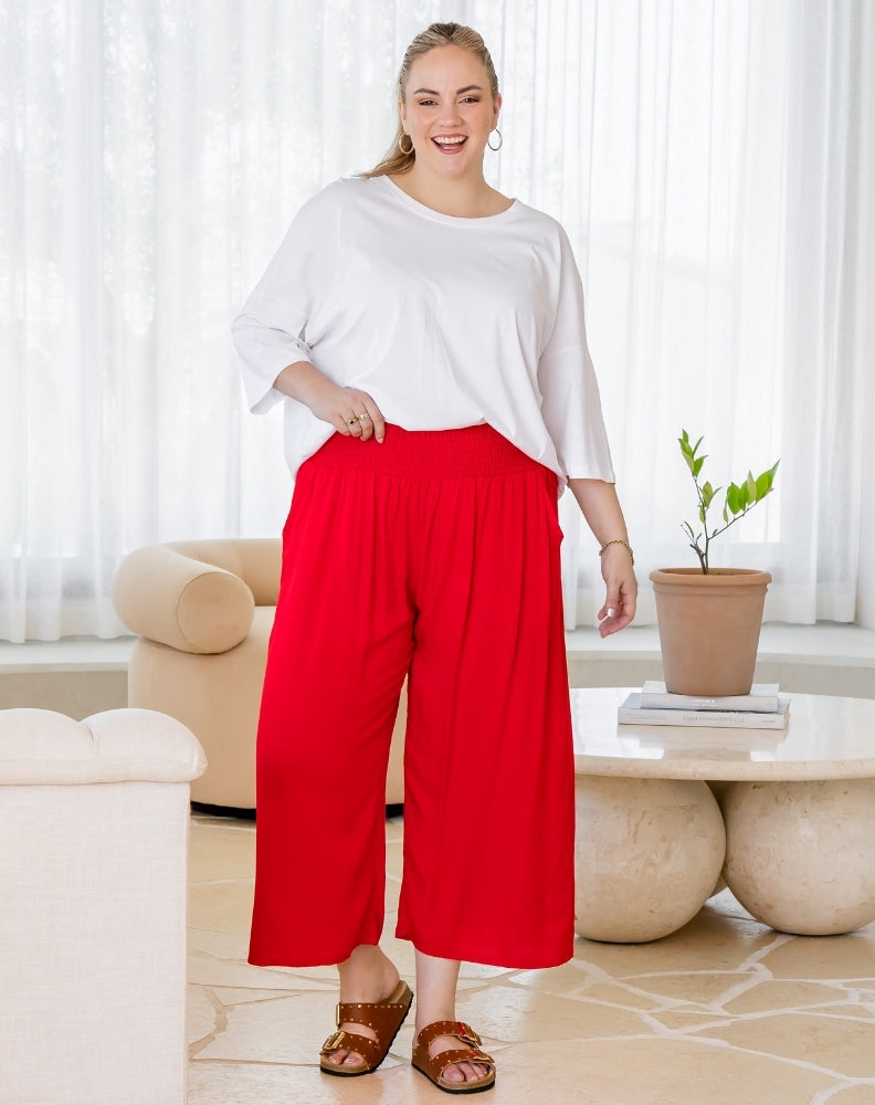 Iluka Pants - Red