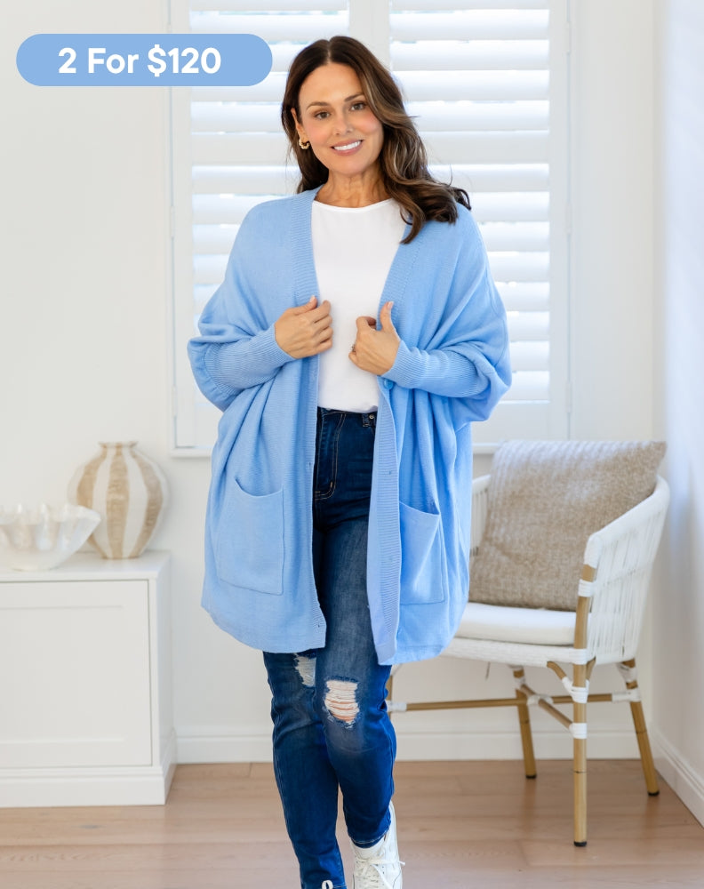 Bella Susie Knit - Sky