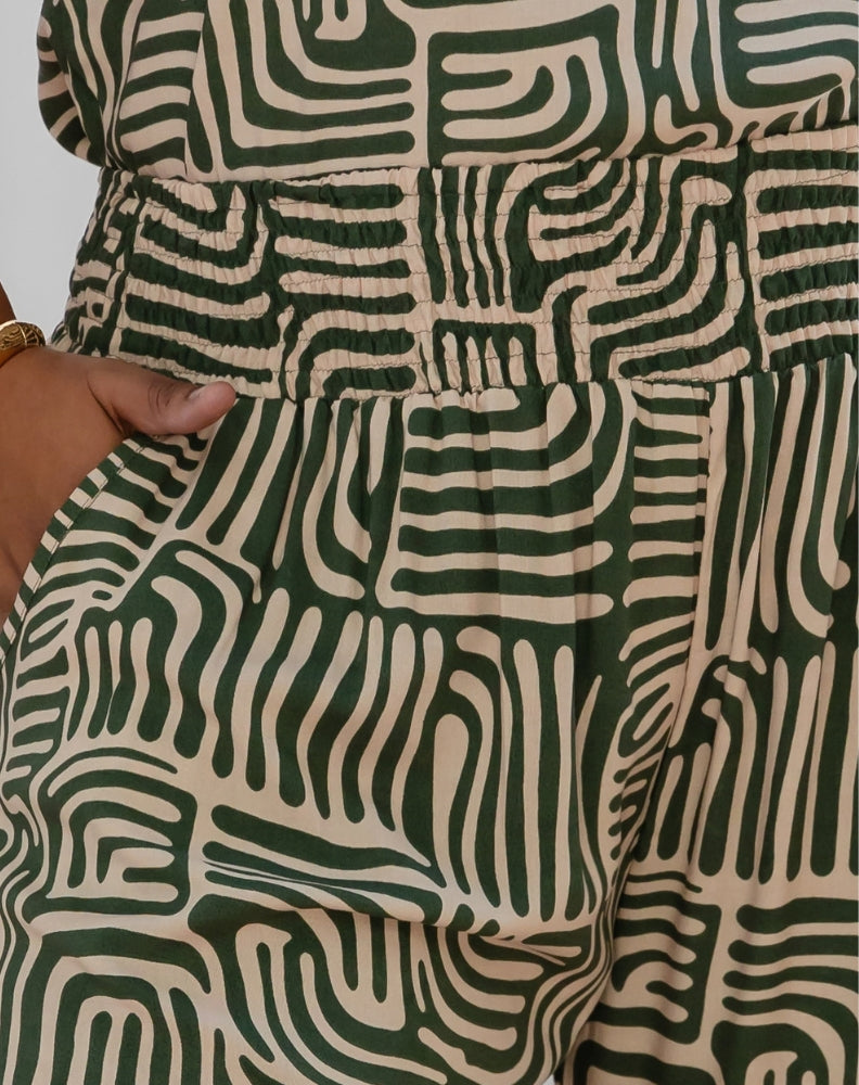 Iluka Pants - Sketch Print